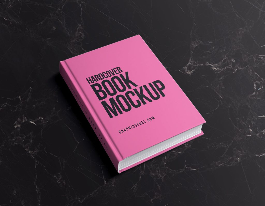Hardcover Book Mockup Template