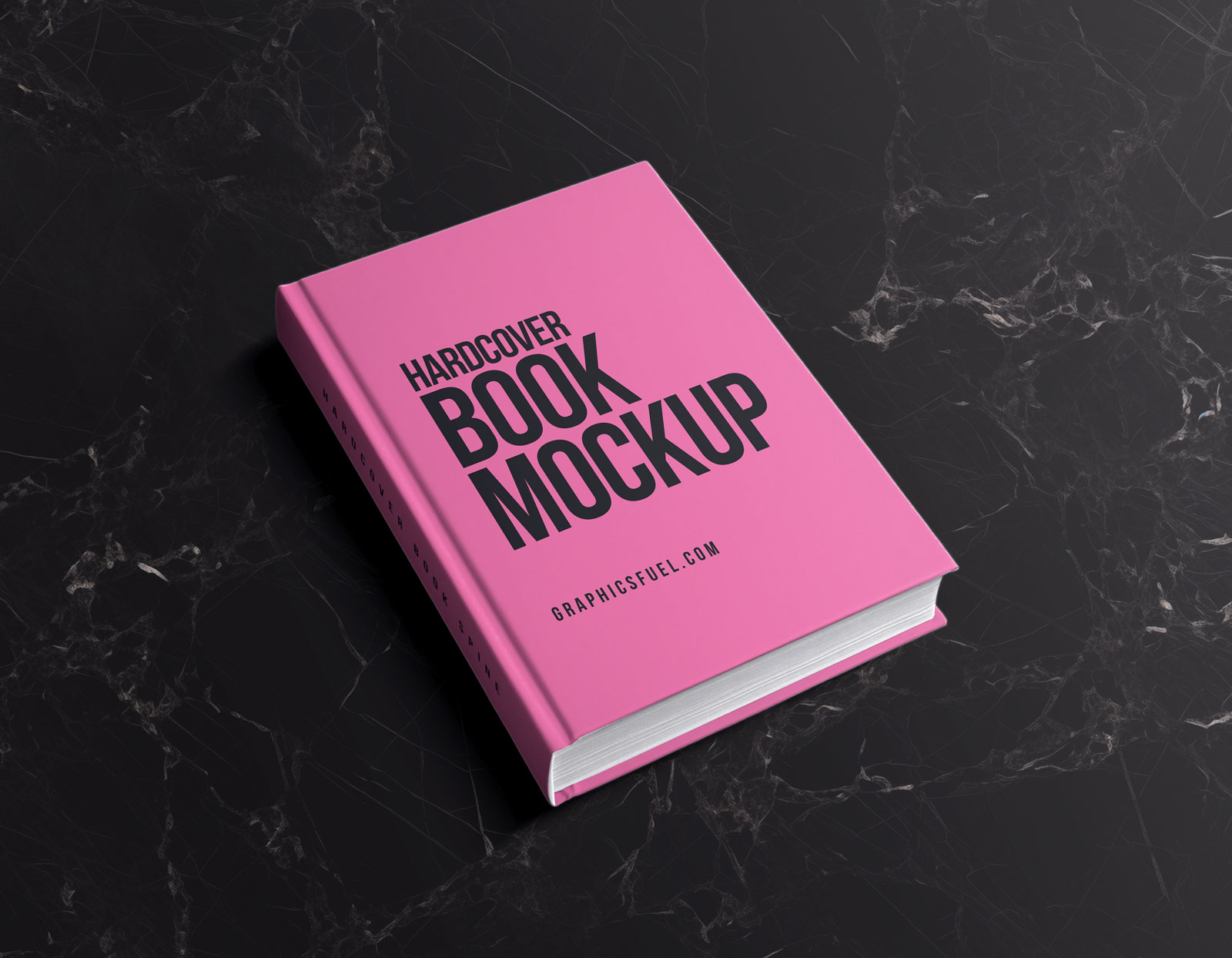 Hardcover Book Mockup Template