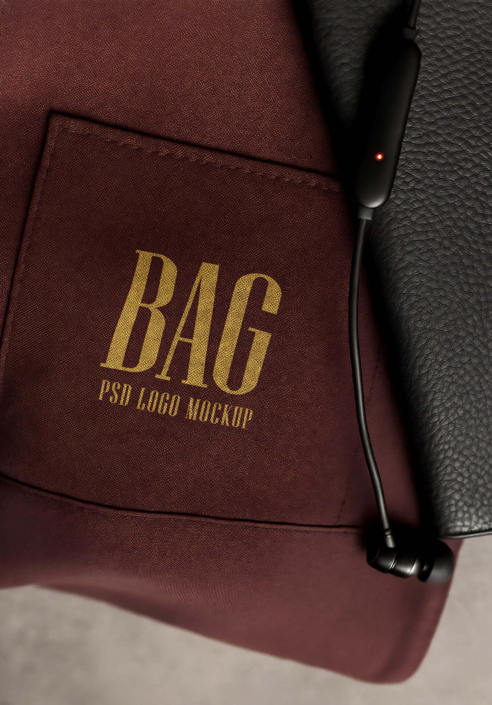 Bag Logo Mockup Template