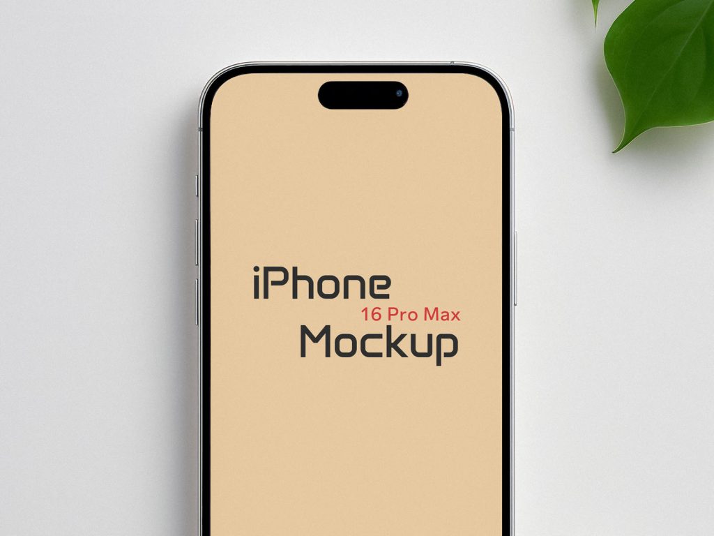 iPhone 16 Pro Mockup
