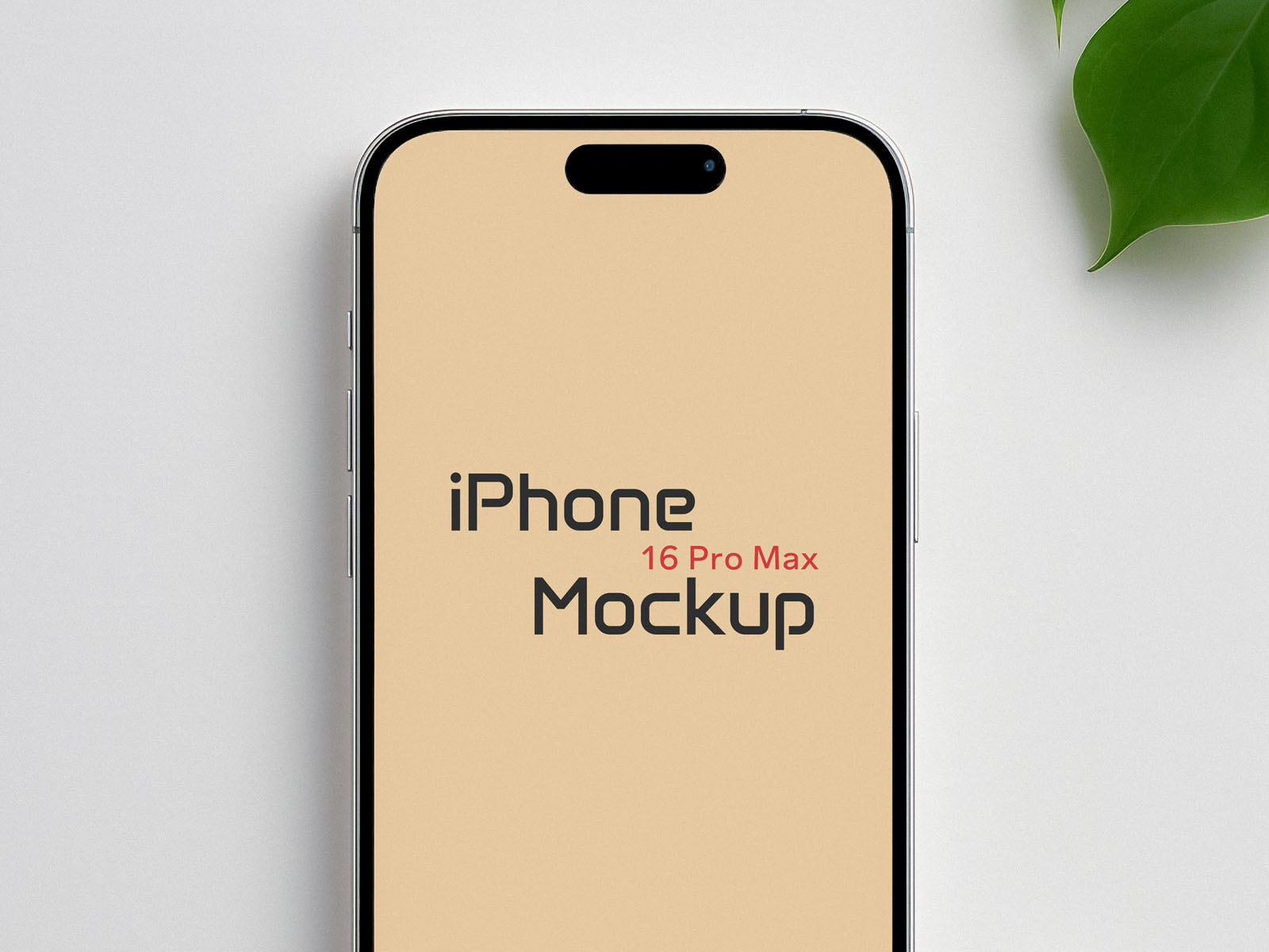 iPhone 16 Pro Mockup