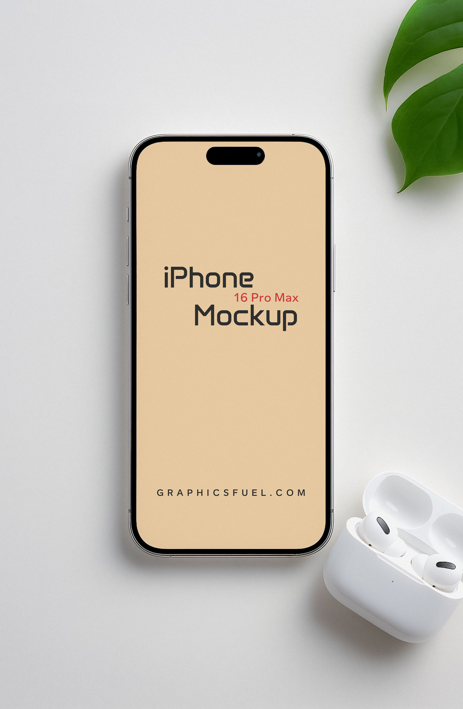 iPhone 16 Pro Max Mockup