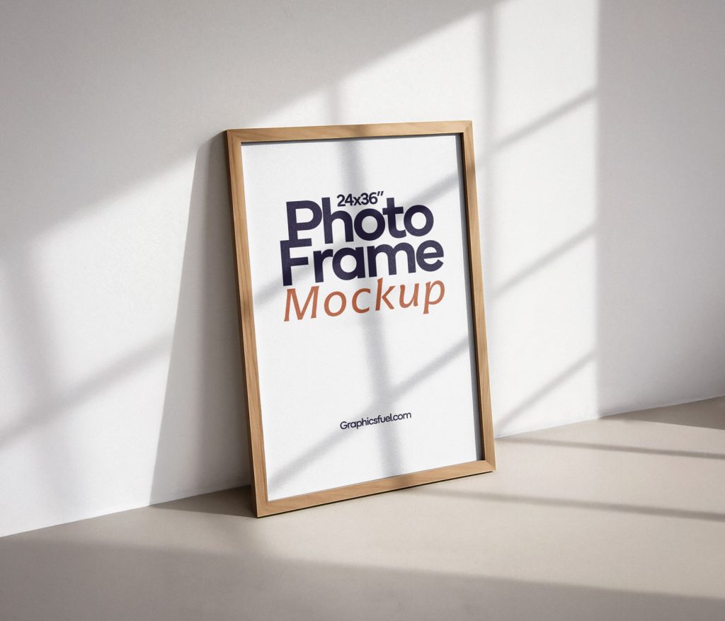 Photo Frame Mockup PSD