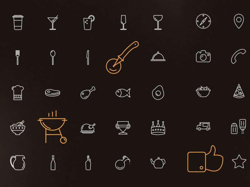 100-free-line-icons