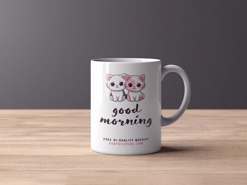 11 Oz Ceramic Mug Mockup