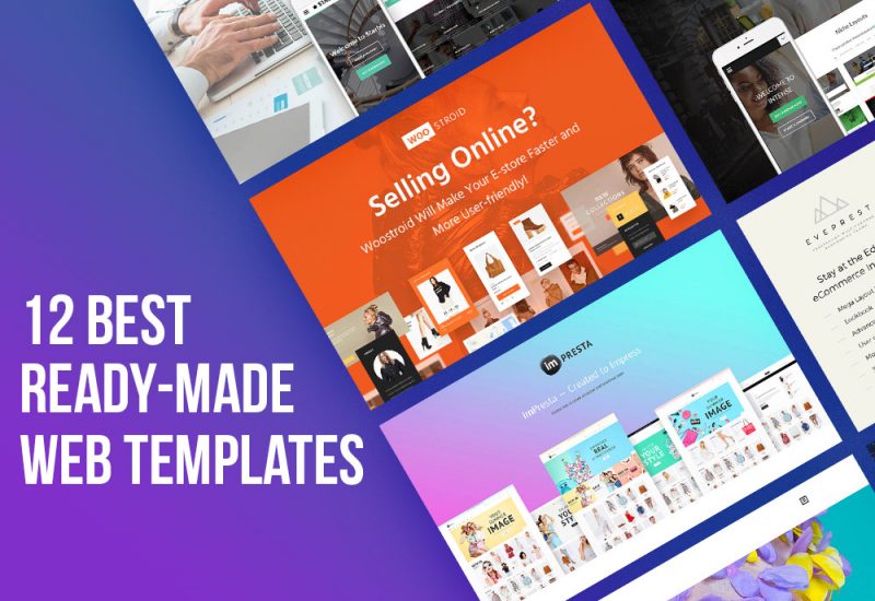 12 Best Readymade Web Templates