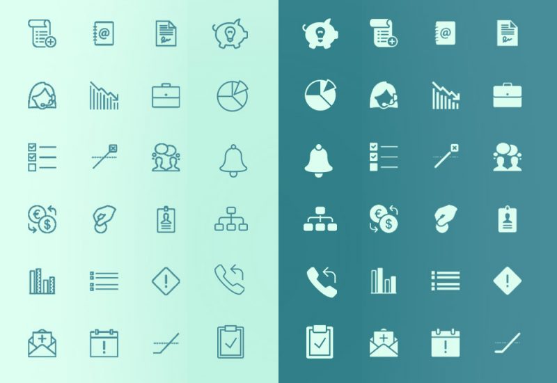 138 Free Business iOS Icons