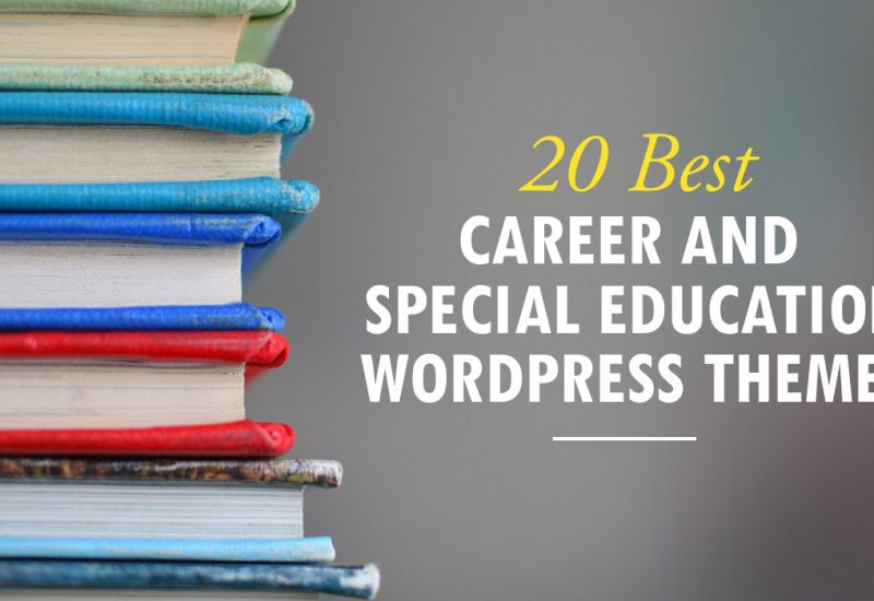 20 Career & Special Education WP Themes