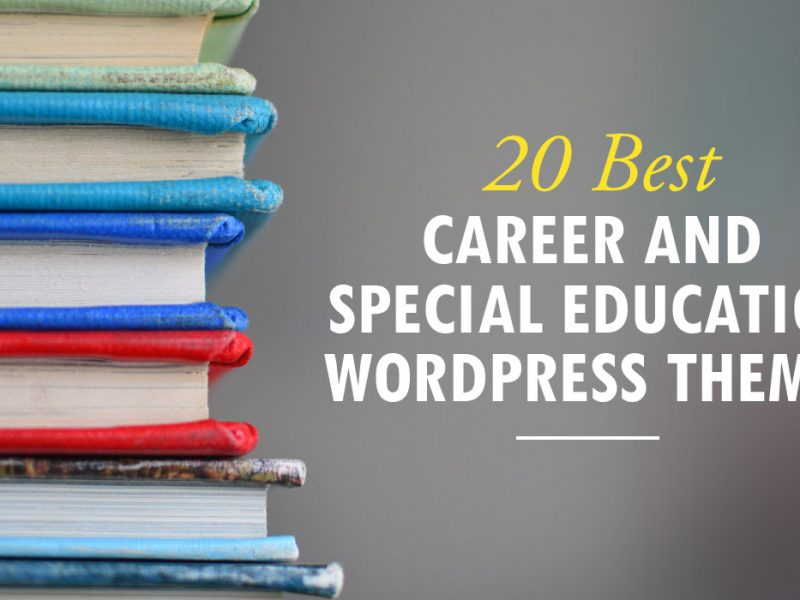 20 Career & Special Education WP Themes