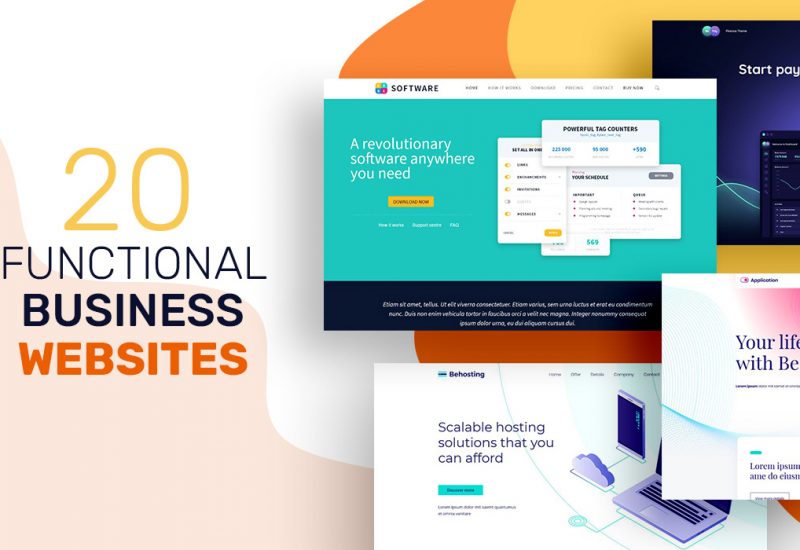 20 Functional Business Websites