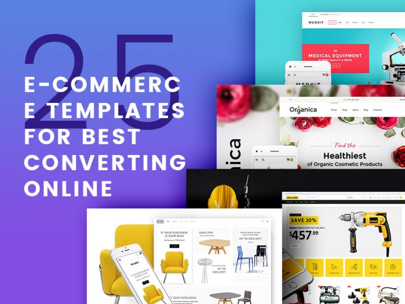 25 Ecommerce Templates For Online Shop