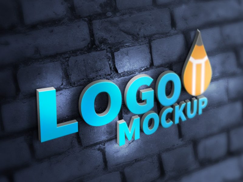 3D-logo-mockup-psd