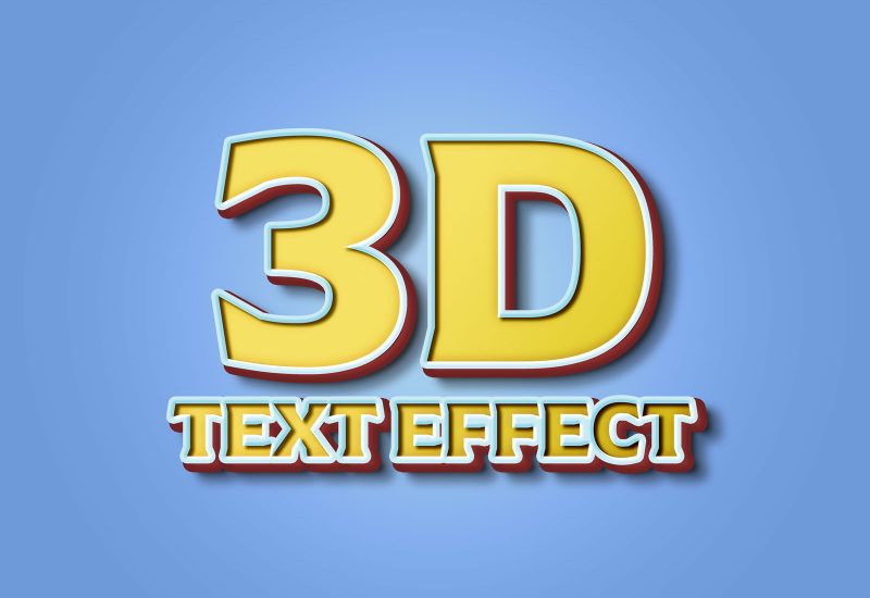 3D Text Effect