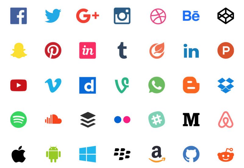 50 Free Flat Icons