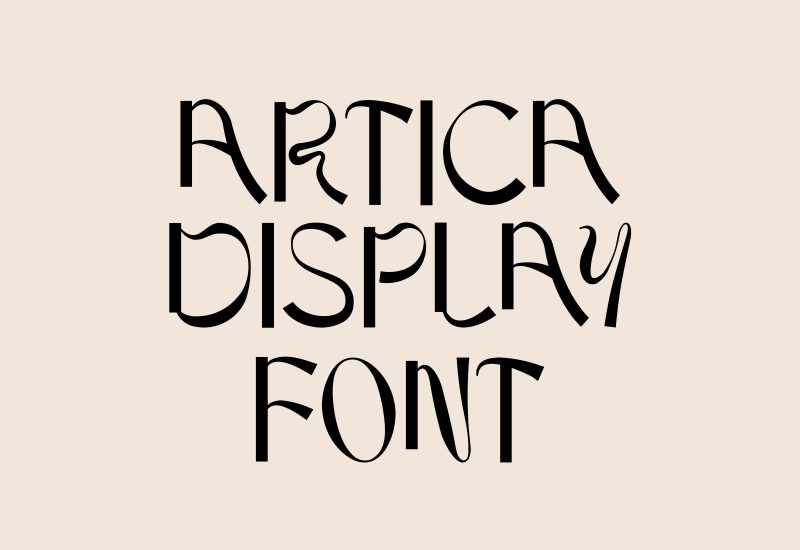 Artica Modern Display Font