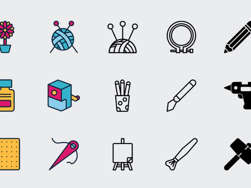 Arts and Crafts Icons