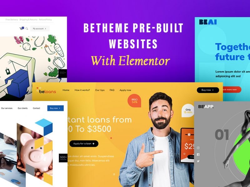 BeTheme Prebuilt Websites With Elementor