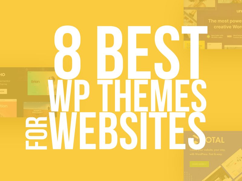 Best Multipurpose WordPress Themes for Building Stunning Websites