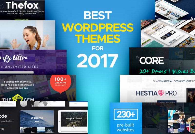 Best WordPress Themes for 2017