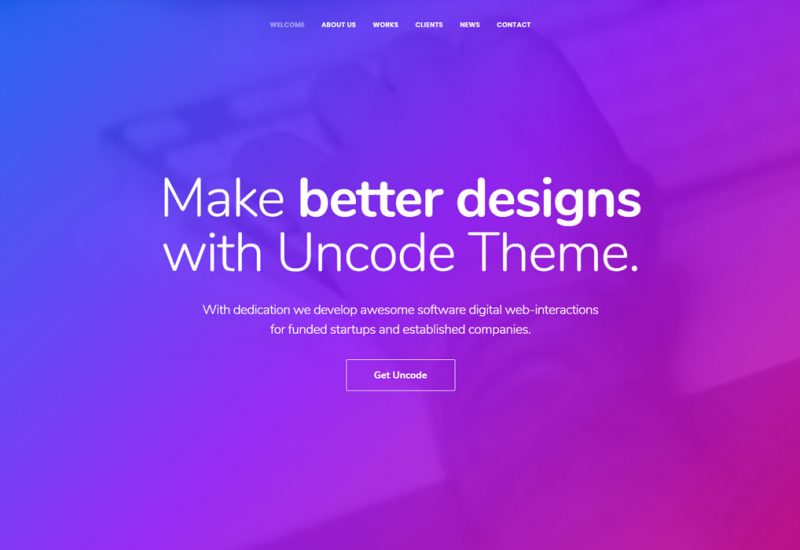Better Websites With Uncode