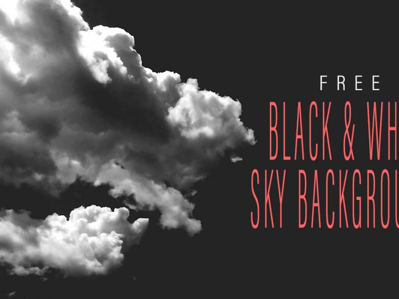 Free Black & White Sky Backgrounds