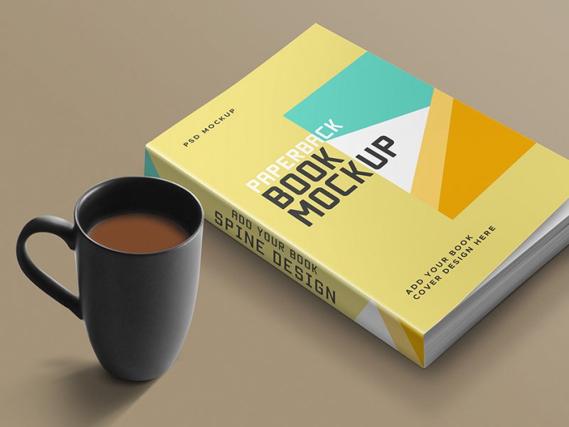 Book Mockup PSD Template