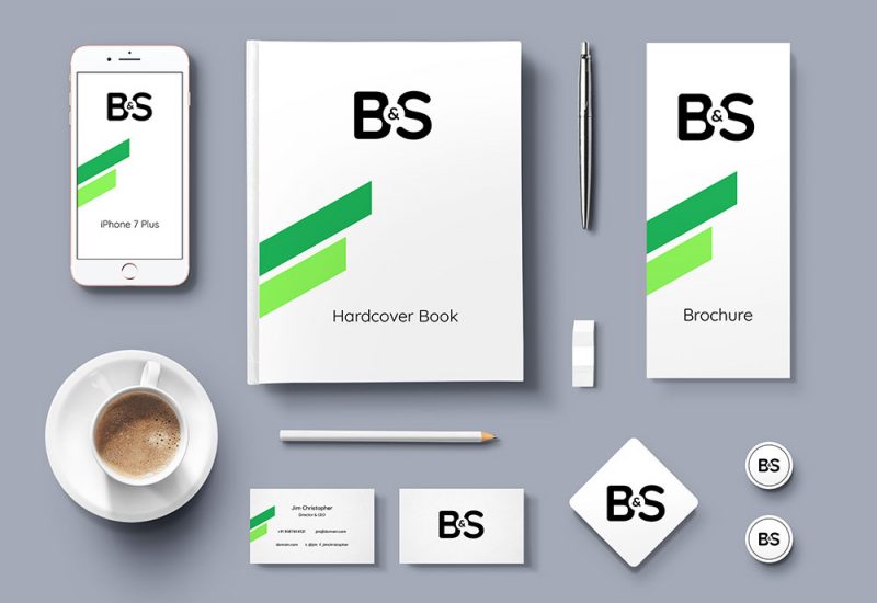 Branding Stationery PSD Mockup