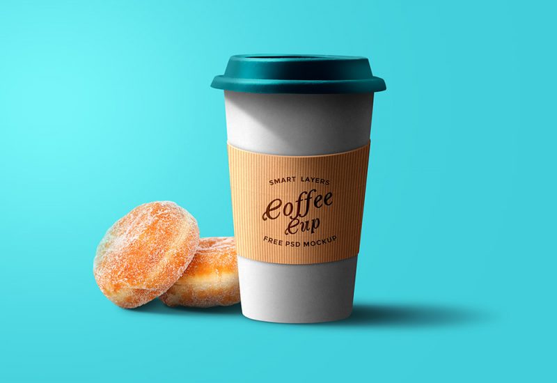 Coffee Cup PSD Mockup