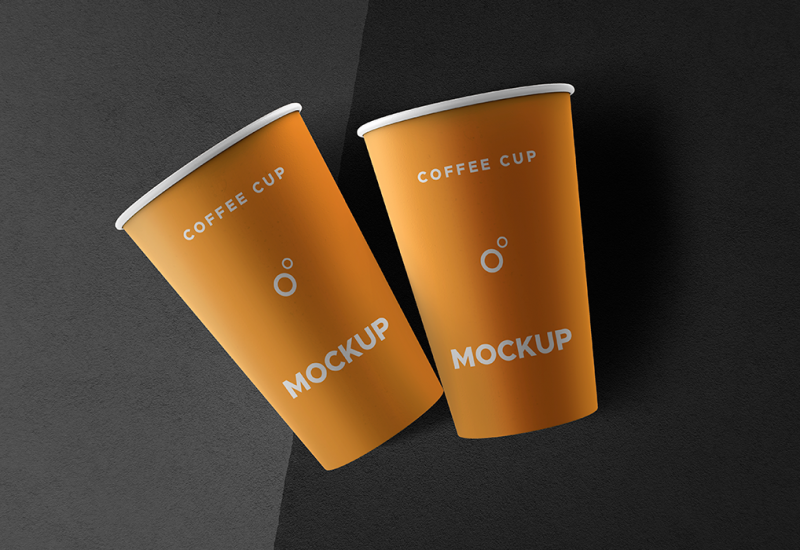 Coffee Cups Mockup