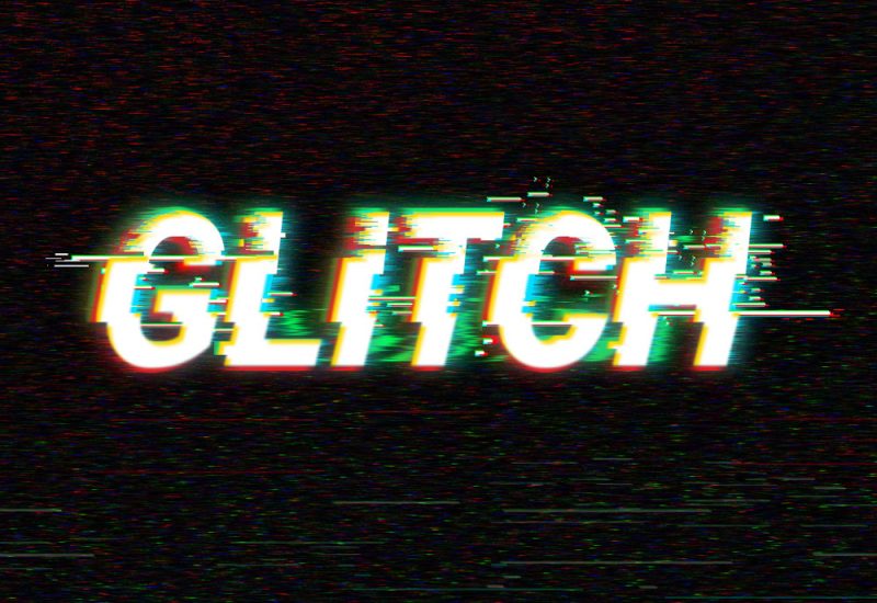 Digital Glitch Text Effect