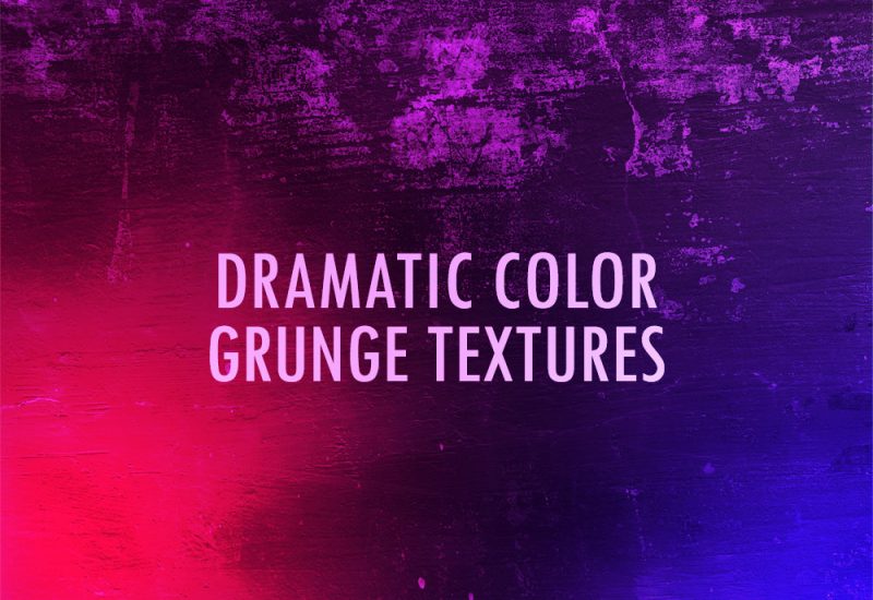 Dramatic Color Grunge Textures