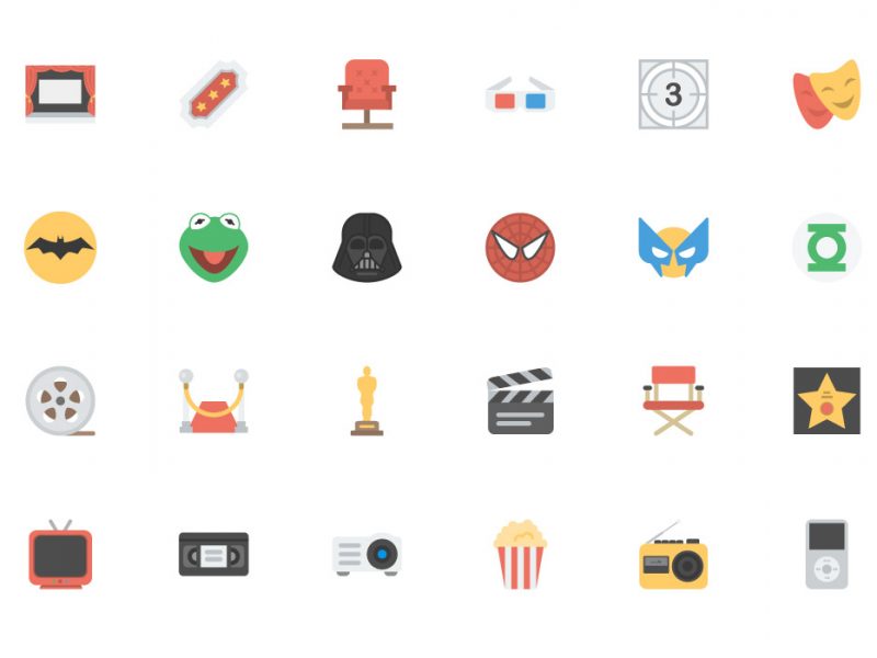 Entertainment Vector Icons
