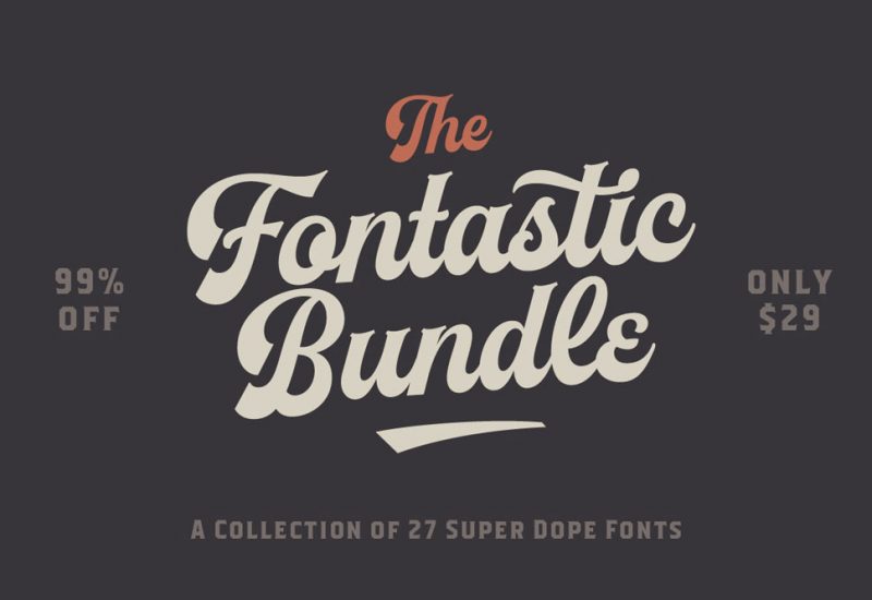 Fontastic Fonts Bundle