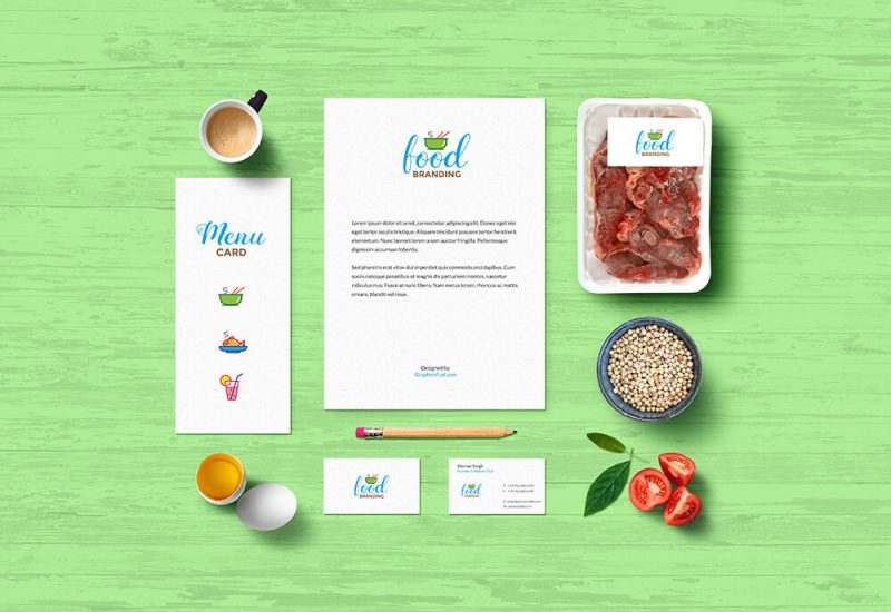 Food Branding Mockup