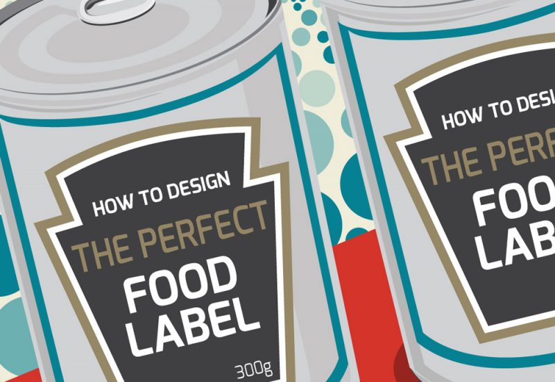 Infographic on Food Label Design