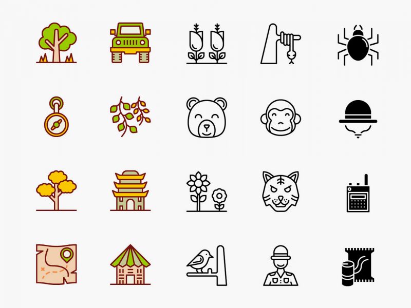 Forest Icons Pack
