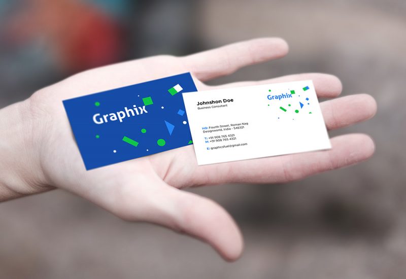 Free Business Card Mockup