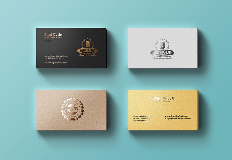 Free Foil Business Cards Templates
