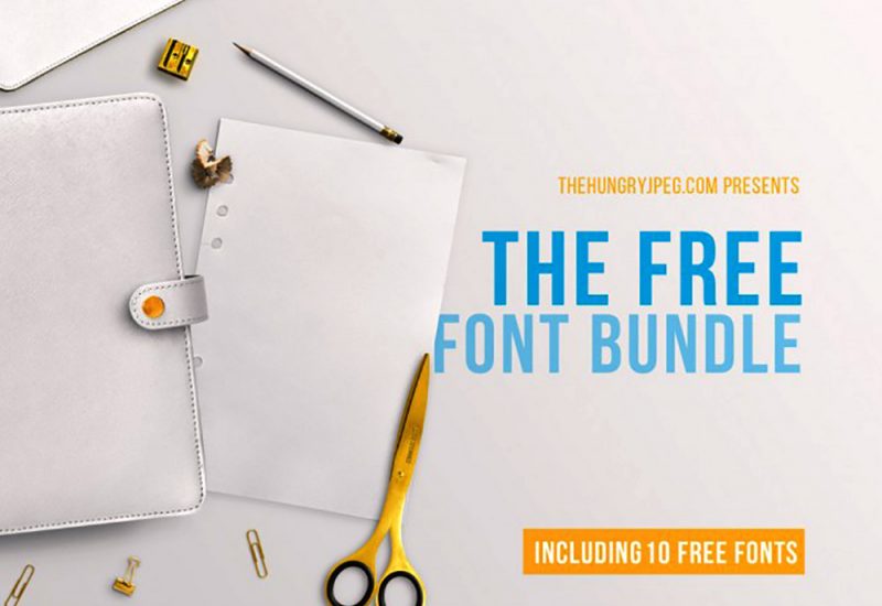 Free March Fonts Bundle