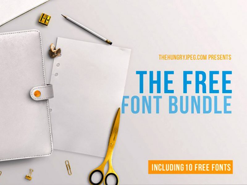 Free March Fonts Bundle