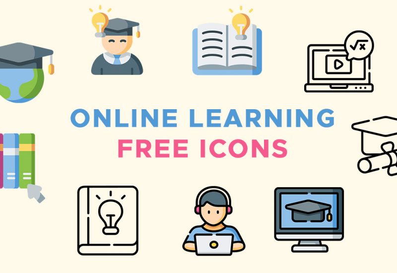 Free Online Learning Icons