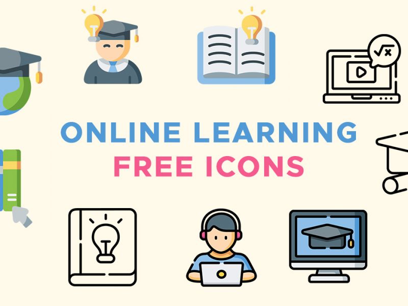 Free Online Learning Icons