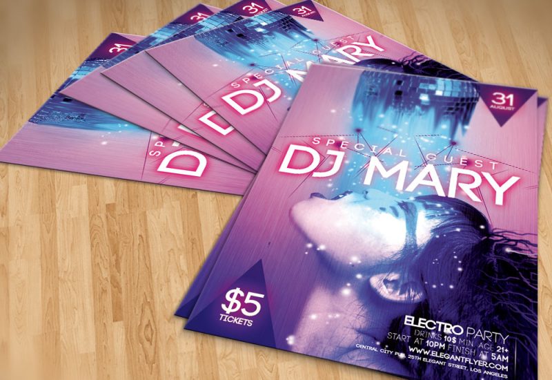 Free PSD Flyer Template