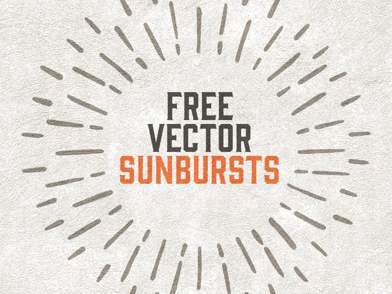 Free-Vector-Sunbursts