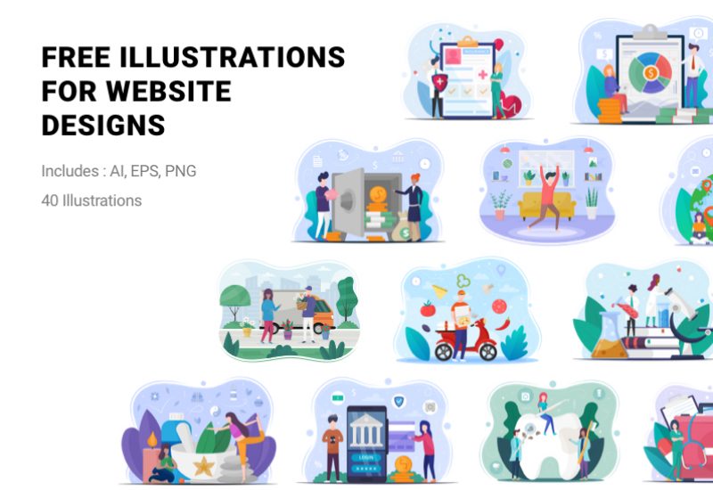 FreeIllustrationsWebSiteDesigns