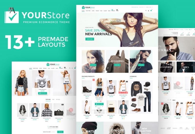 Giveaway YourStore Woocomerce theme