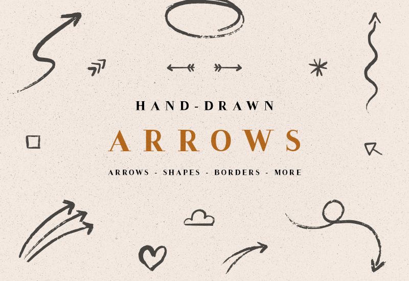 Handdrawn Arrows And Shapes