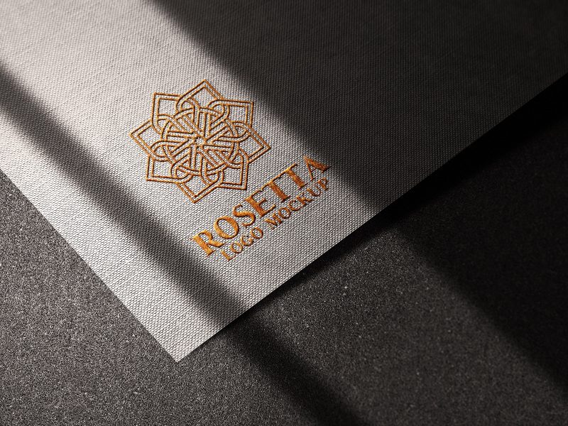 Embossed Logo Mockup