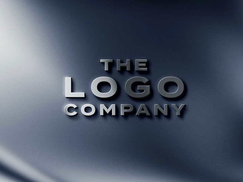 Metal-Logo-Mockup-PSD-Template