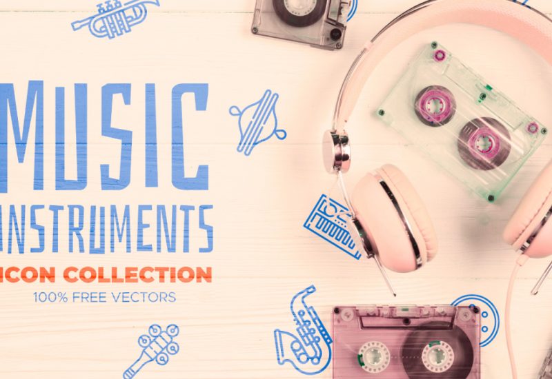 Free Music Instruments Icons